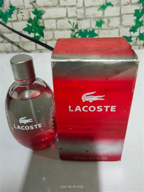 lacoste red perfume fake|lacoste perfume for men red.